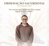 Fogo: Frei Antonilton de Pina Gomes recebe ordenação sacerdotal no domingo