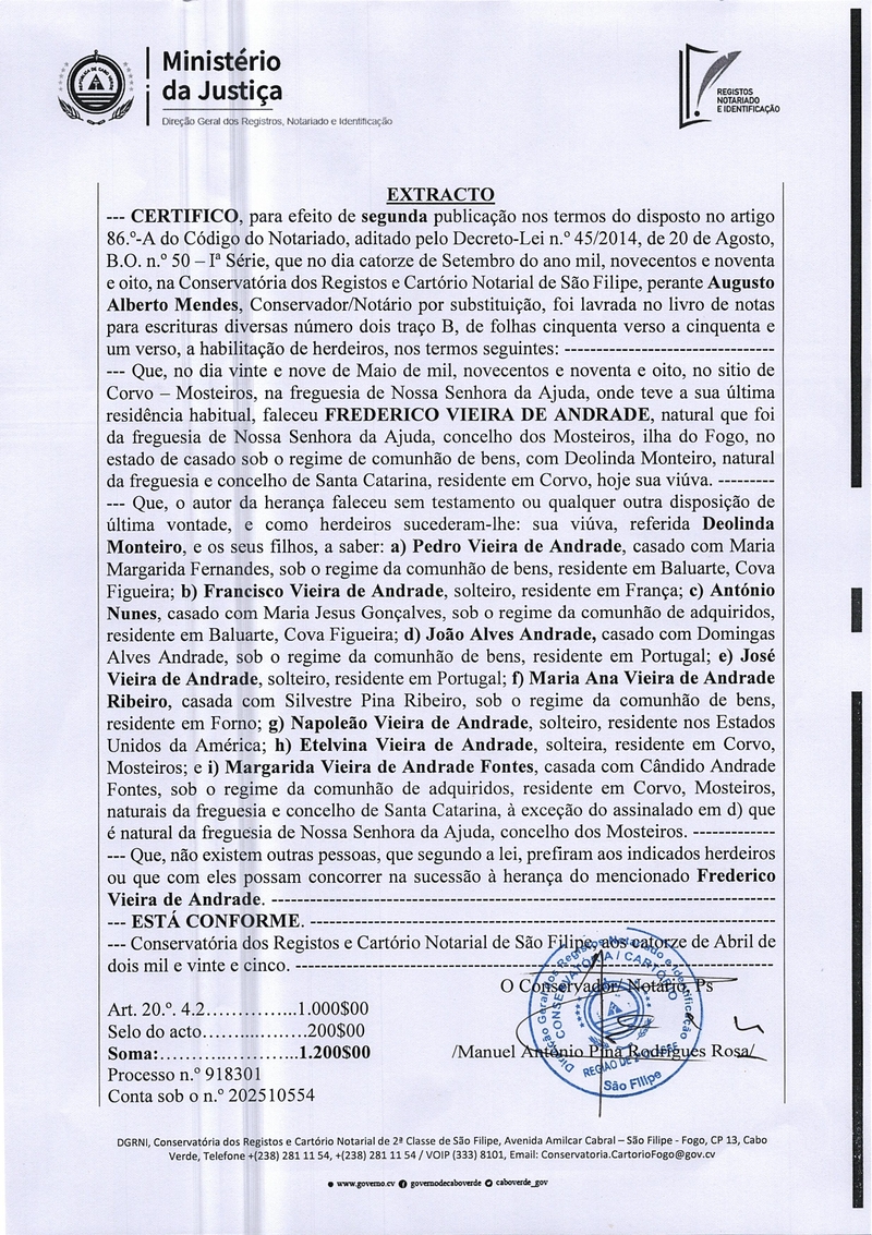 HH 2ªFrederico De Andrade