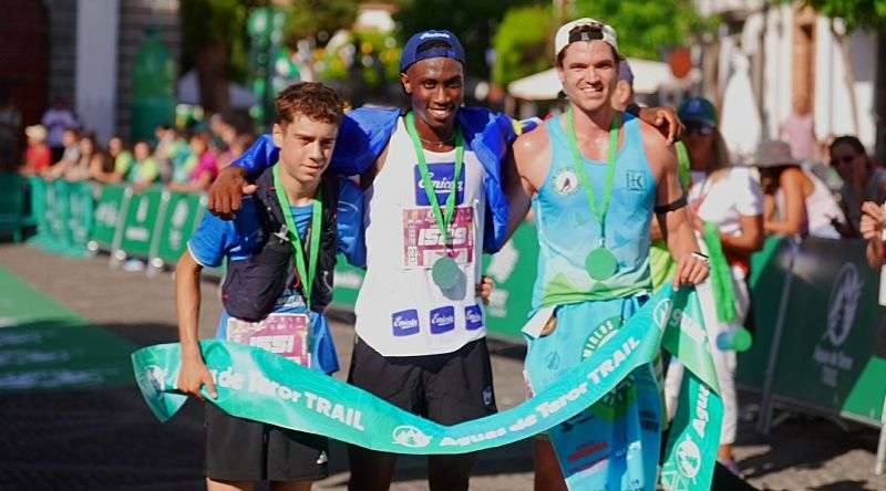 Lucas Silva da Emicela Team Cabo Verde vence prova Águas de Teror Trail, nas Canárias nos 08 Km